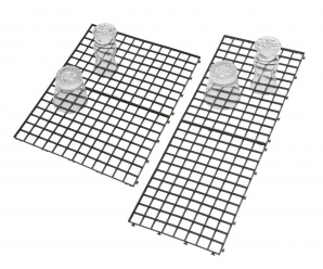 DELFIN® Gläser-Abtropfmatten - Detailansicht
